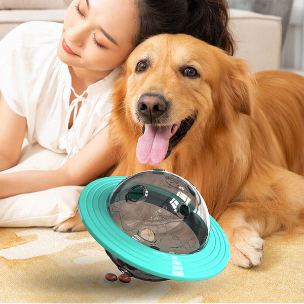 Puppy Toys Dog Toy Food Dispenser Treat Interactive Puzzle Planet Slow Feeder AU