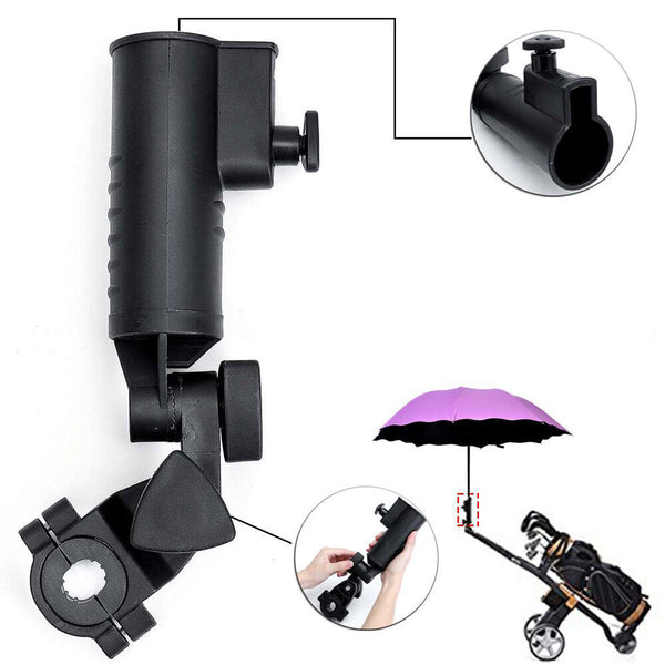 Durable Golf Umbrella Holder For Buggy Cart/ Baby Pram/ Wheelchair Clicgear AU