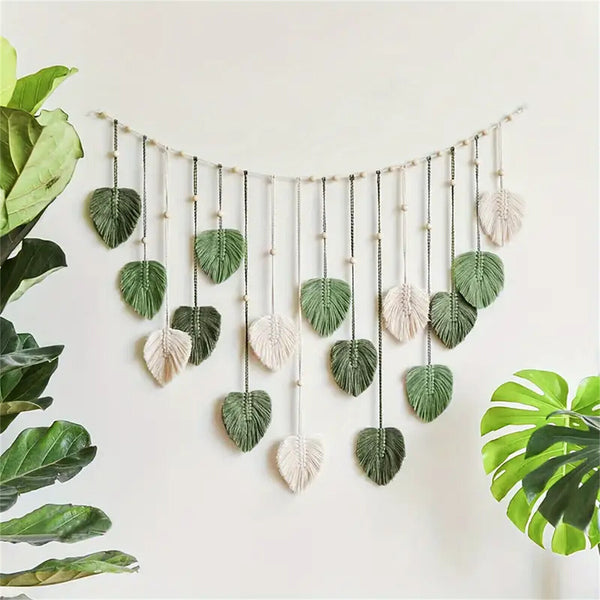 Macrame Wall Hanging Woven Tapestry Boho Wall Art Home Decoration Craft Rope AU