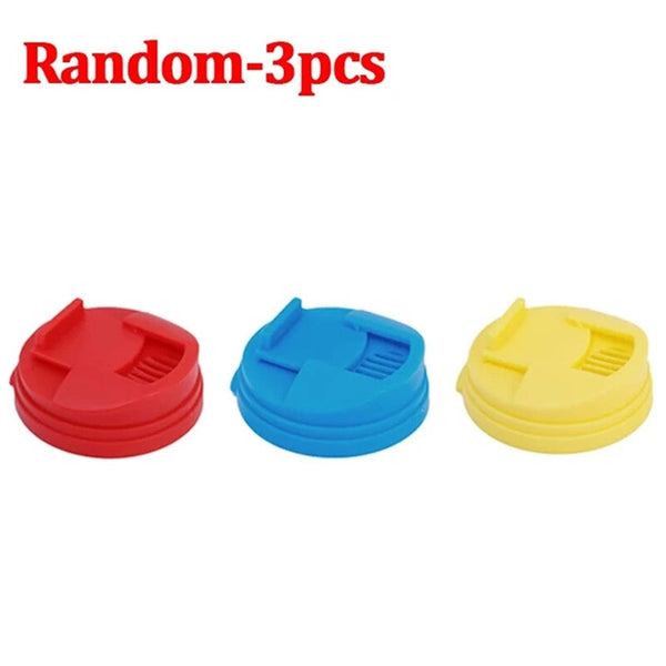 6PCS Beverage Can Lid Caps Reusable Soda Drink Covers Can Sealer Protectors