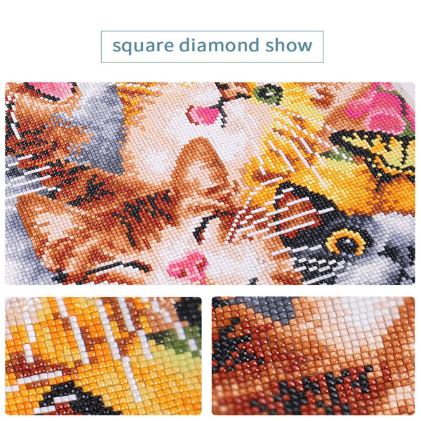 5D Diamond Full Drill Painting Embroidery Picture Art Cross Stitch DIY Kit Decor