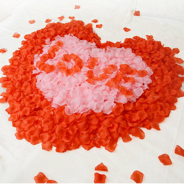 144~1000 Wedding Silk Petals Rose Flower Bridal Girl Basket Fake Flower Patel AU