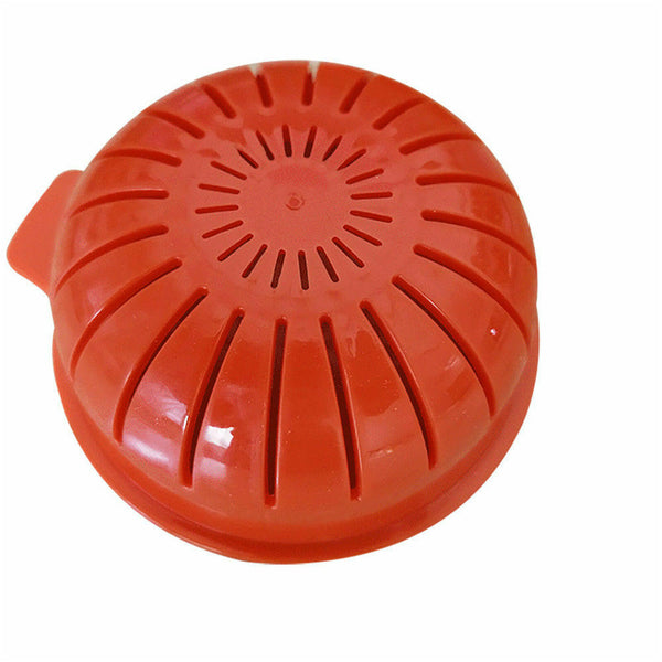 Microwave Egg Poacher Double Egg Cooker Breakfast Maker Kitchen Gadget