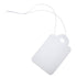 500pcs White Price Tags with Elastic String | Jewelry Clothing Label Tags 33×18mm