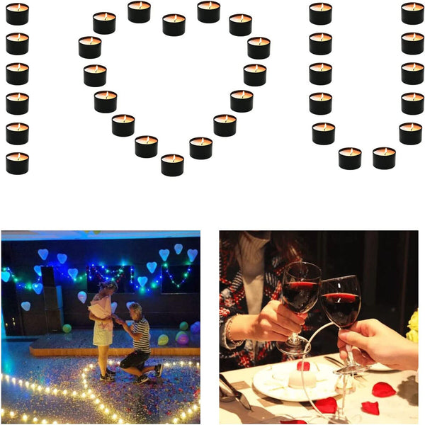 16-160X Candle Making Tins Candle Jars 100ml Metal For Wax Soy Making Container