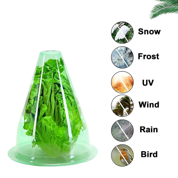 12PCS Plant Bell Covers – Reusable Garden Plant Protection Domes