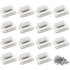 21 Sets Magnetic Door Catch Latch Cabinet Cupboard Wardrobe Door Catch with Screws