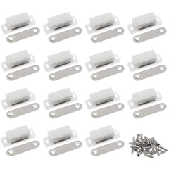 21 Sets Magnetic Door Catches Cabinet Cupboard Wardrobe Door Latch with Screws