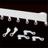 Curtain Track Gliders Extendable Universal Slider Runners Rail Hooks