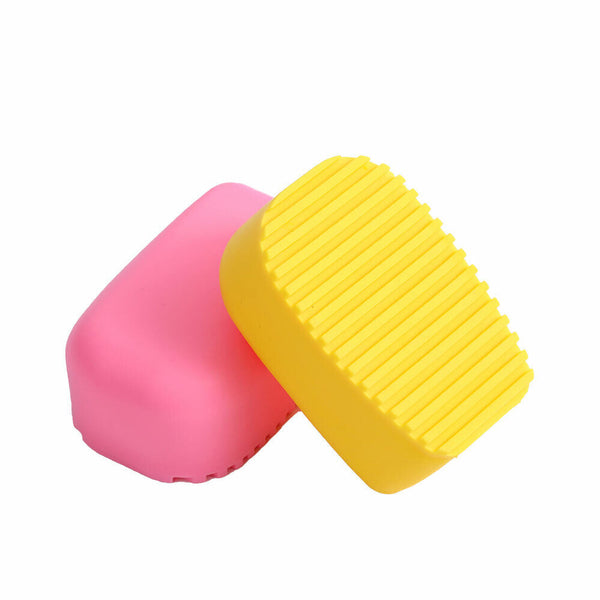 Flexible Silicone Anti Skid Washing Brush Cute Scrub Washboard Cleaning