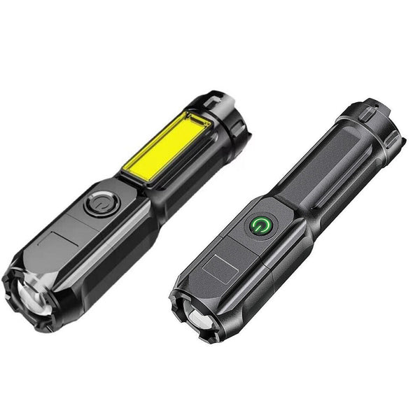 Waterproof USB Rechargeable 990000LM CREE LED Tactical Flashlight Torch Zoomable