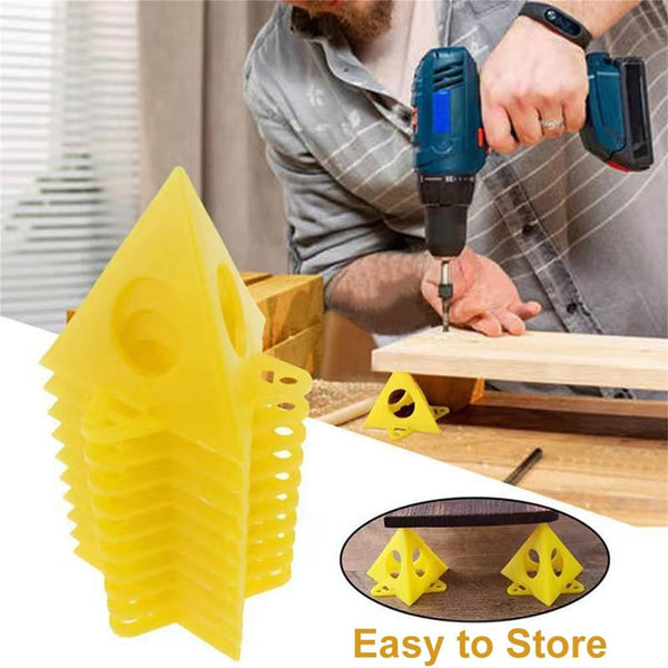 20pcs Painter’s Pyramid Stands with Brushes | Mini Paint Support Cones for Painting & Craft Projects