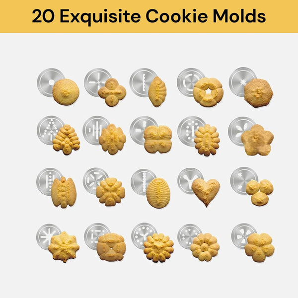 Cookie Biscuit Maker Press Machine Aluminum Material Gun Icing Piping Syringe AU