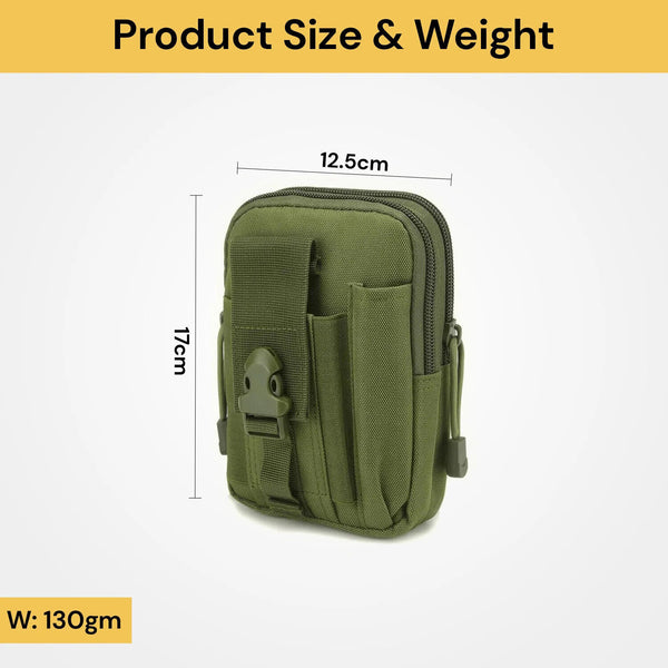Universal Tactical Mobile Phone Belt Pack Bag Molle Waist Military Holster Pouch