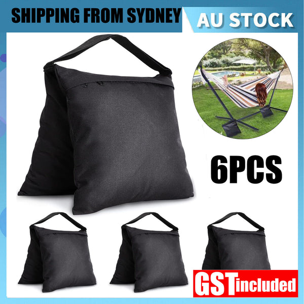 6PCS Sandbags Weight Bag for Light Stand Photography Video Equipment,Pop up Tent