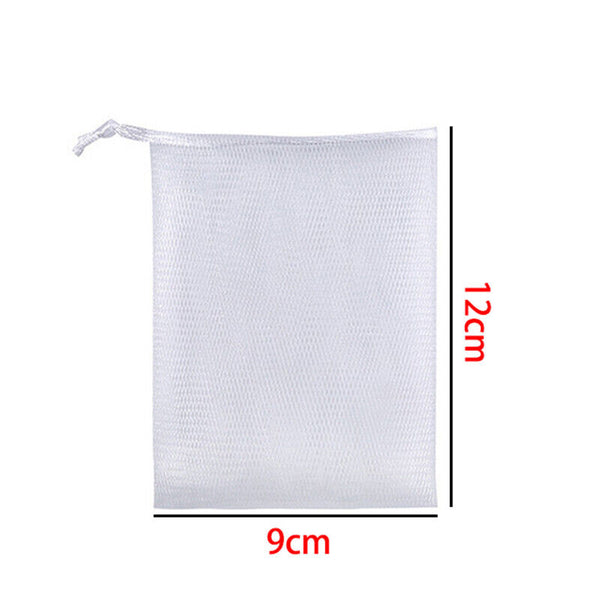 Soap Bubble Mesh Bags Exfoliating Foaming Soap Cleaning Bath Saver Bags