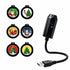 Plug and Play HD Star Projector Halloween Christmas Projector USB 360° Rotating