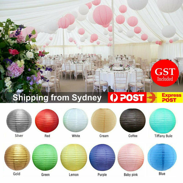 Paper Lanterns Party Chinese Birthday Wedding Festival Decoration 20cm