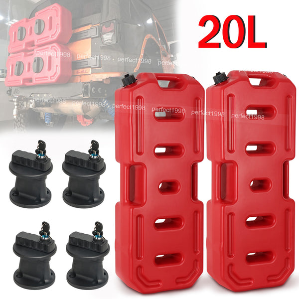 20L/30L Jerry Can Fuel Tank Container With/without Holder 4WD Truck SUV Offroad