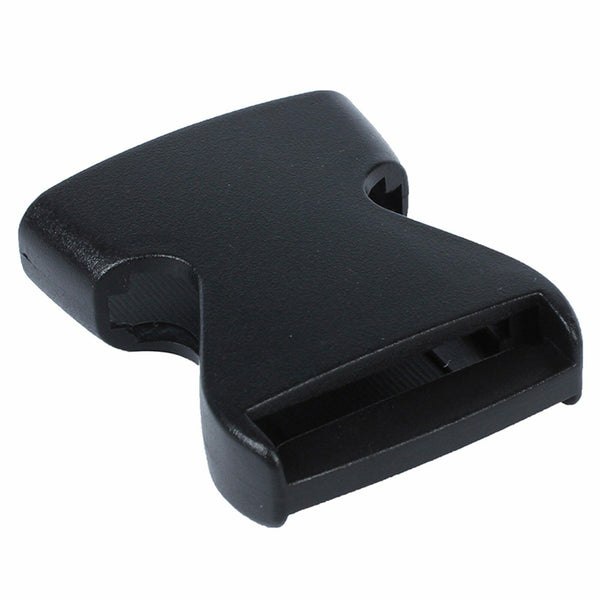 20x Black Plastic Side Quick Release Buckle Clip Cord Strap Fastener Webbing Bag