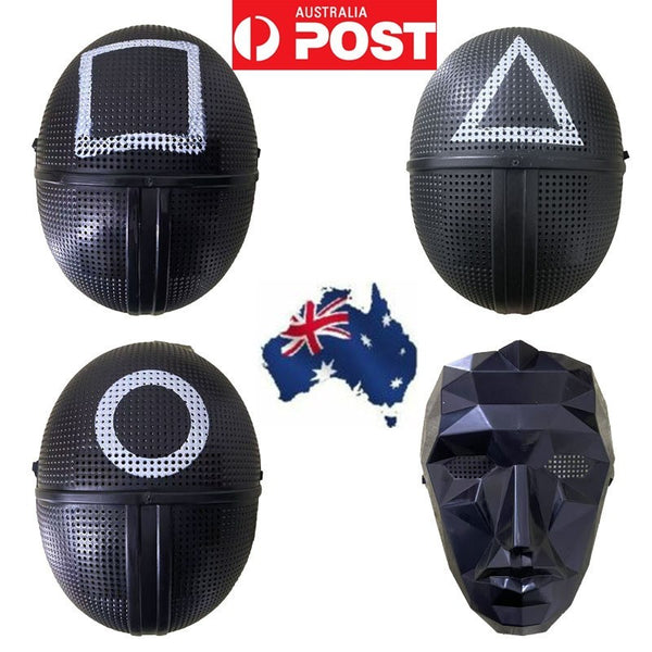 Halloween Mask Squid Game Mask 3 Pack Halloween Costume Accessory Cosplay Party