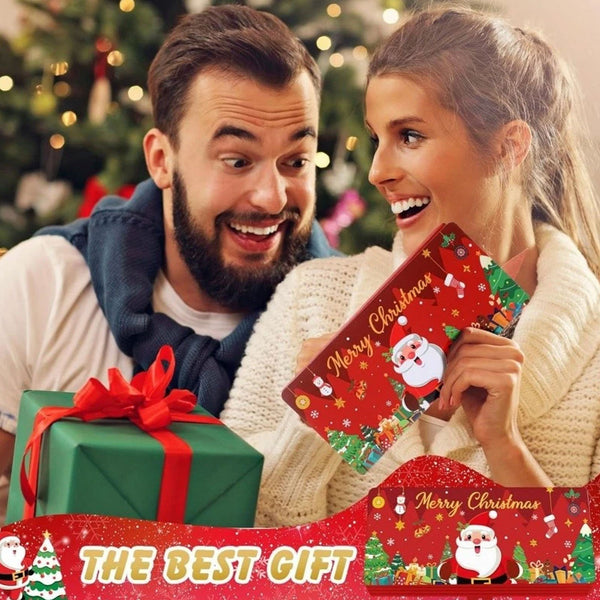 Christmas Money Holder Gift Card Holder – Holiday Surprise, Festive Design Xmas