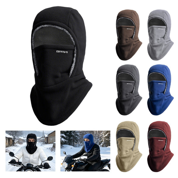Balaclava Winter Thermal Fleece Hood Cap Ski Sports Face Mask Hat Neck Warmer