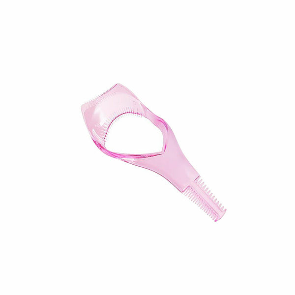 3In1 Eyelash Mascara Guard Makeup Cosmetic Lash Applicator Brow Comb Guide Tool