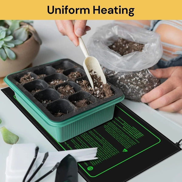 Seedling Heat Mat Plant Heating Pad Germination Seed Cloning Warm Temperature AU