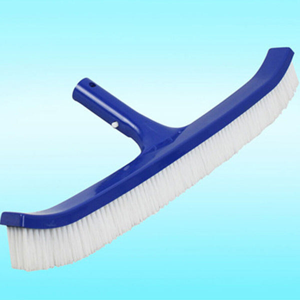 18inch Plastic Brush Swimming Pool Broom Tools Curved AlgaeSpa  Cleaner Cleaning