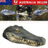Crocodile Head Resin Floating Garden Pond Water Feature Pool Ornament Decoration