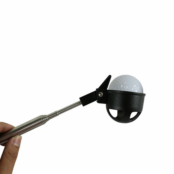 2M Scoop Pick Up Telescopic Golf Ball Retriever Stainless Steel Saver Shaft Tool
