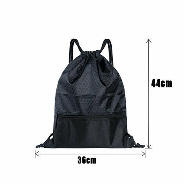 High Capacity Gym Sport Backpack Drawstring Bag Cinch Sack School sports bag AU