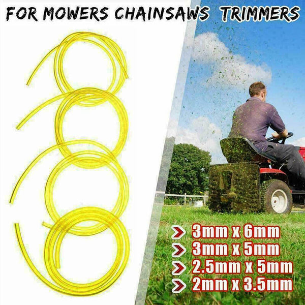 4Pcs Fuel Gas Pipe Line Hose For Strimmers Trimmer Chainsaws Brushcutter Petrol