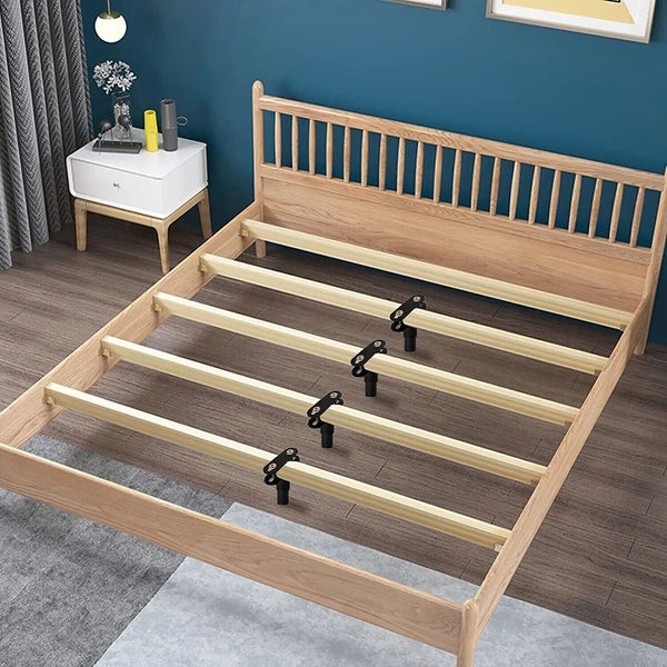 4X Bed Legs Adjustable Retractable Heavy Duty Bed Center Frame Support Feet Leg