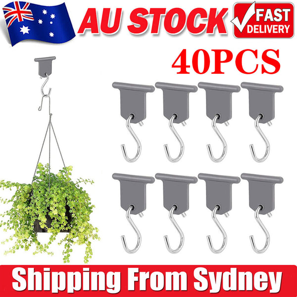 40PCS Accessories Hooks RV Replacement S Hook Tent Awning Clips Fittings AUS