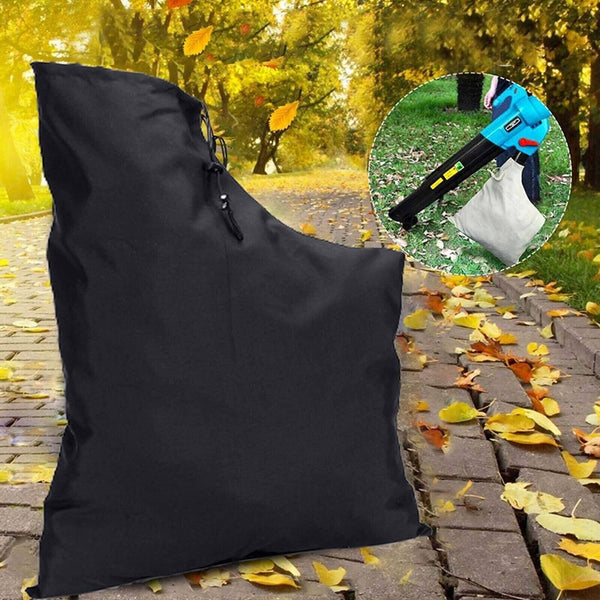 1/2x Black Zip Leaf Blower Vacuum Bag Replacement Garden Lawn Leave Storage Bags