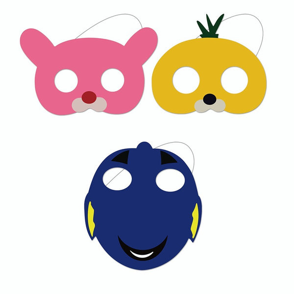 9 Packs Octonauts screw MASK Birthday Party Supplies Cosplay Mask Photo Booth AU