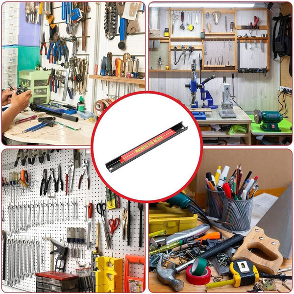 Magnetic Tool Holder Strip Tool Bar Strip Magnetic Knife Rack Workshop Tool Rack