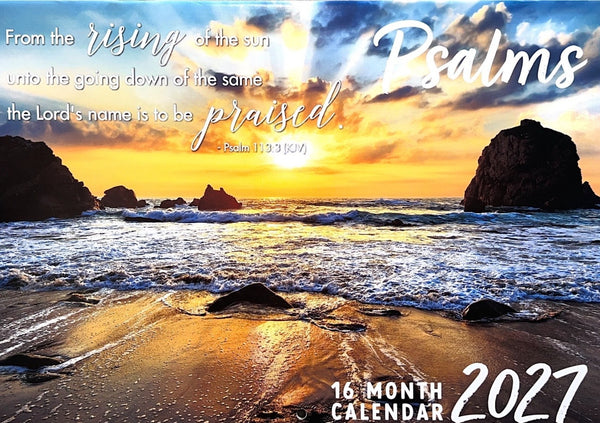 2027 Wall Large Print Calendar 16 Month Planner Animal Floral Gift Australia