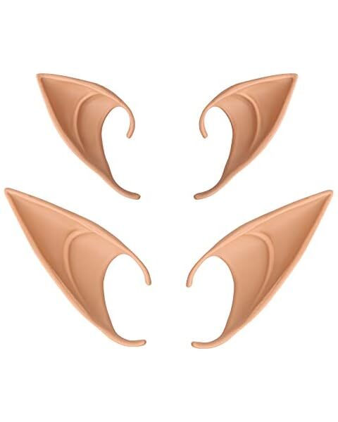 AU Halloween Kids Gift Fairy Pixie Elf Ears for Christmas Costume Cosplay Party