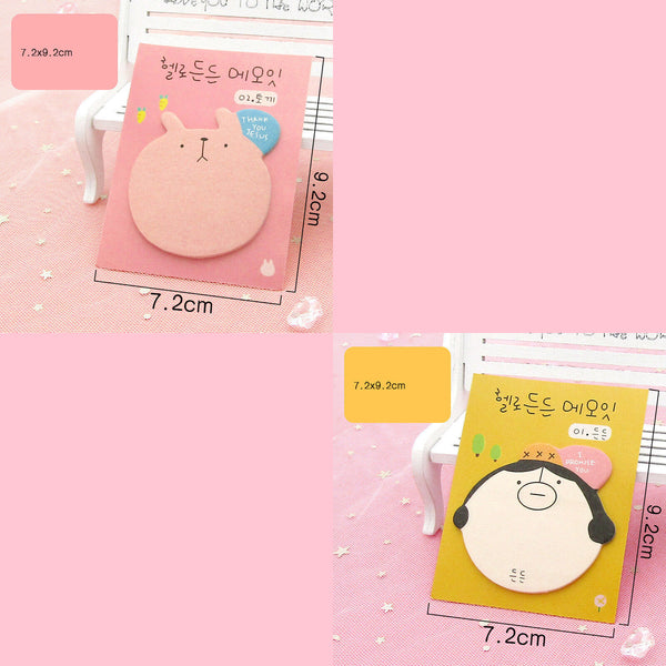 2sets Scrapbooking Writing Pads Memo Note Sticky Notes Diary Book Notepad Memo