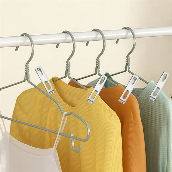 Clothes Clips Pegs Laundry Clothespins Pins Stainless Steel Hanging Hook