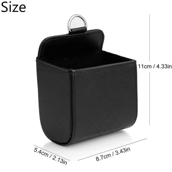 Car air Vent Phone Holder Car Storage Bag Key Glasses Phone Holder Organizer Bag