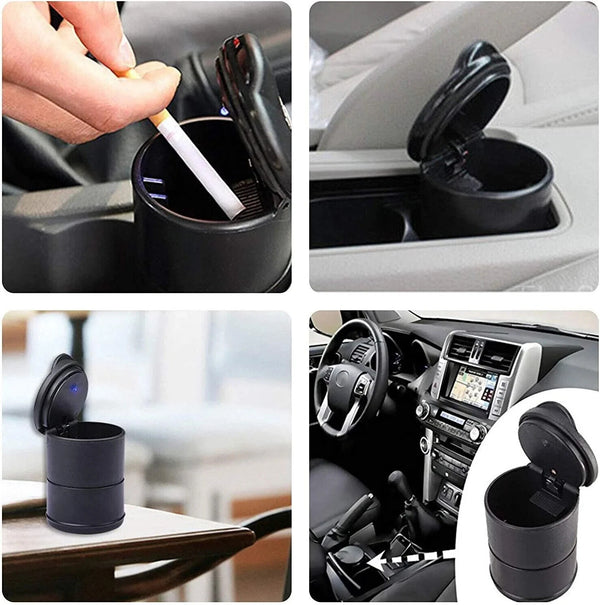 Portable Auto Car Ashtray Truck Cigarette Smoke Ashtray Ash Cylinder Holder AUS