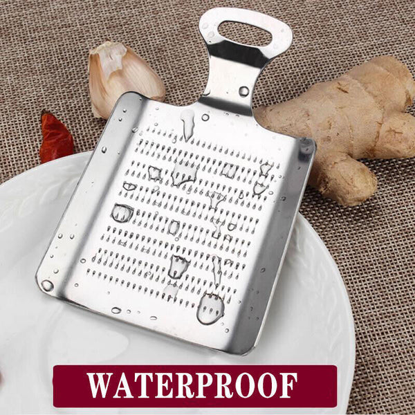 Practical Kitchen Ginger Wasabi Stainless Steel Garlic Grater Bento mill tool AU