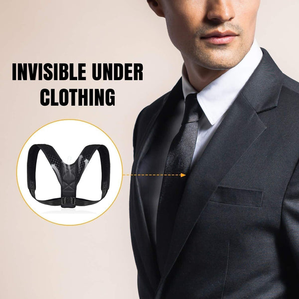 Posture Corrector Adjustable Back Shoulder Belt Support Body Brace Back Unisex