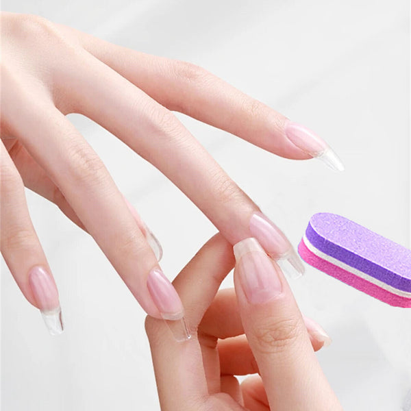 Nail File Buffer Block Sanding Sponge Acrylic Nail Art Buffing Block