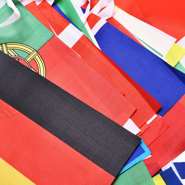 2PCS International Flag Bunting 100 Country Flags String Banner Party Decoration