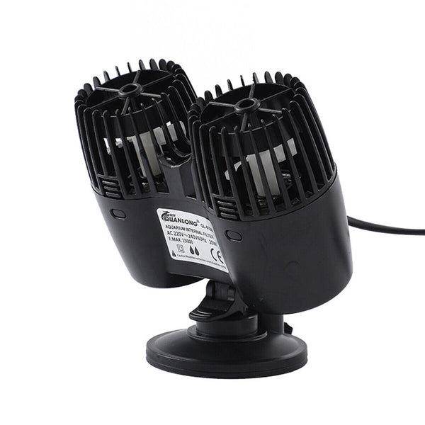 Aquarium Wave Maker Fish Tank Water Circulation Pump Powerhead with Suction Cup